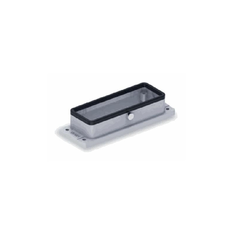 Embase encastrée 24B, Aluminium moulé sous pression, IP67, Sortie basse